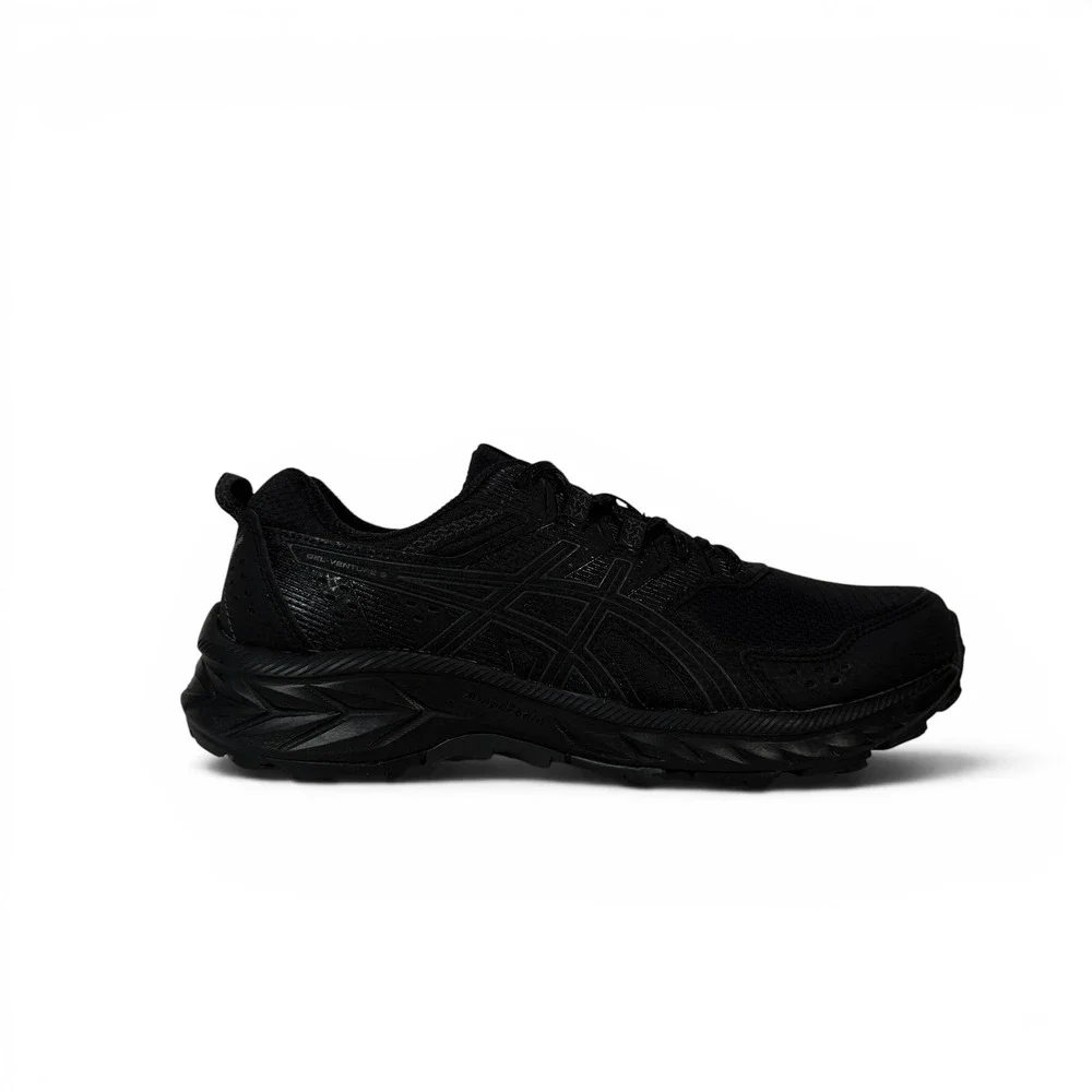 Asics Gel‎ Venture 9 Running Shoes Womens 7.5 Black on Black Trail Sneakers